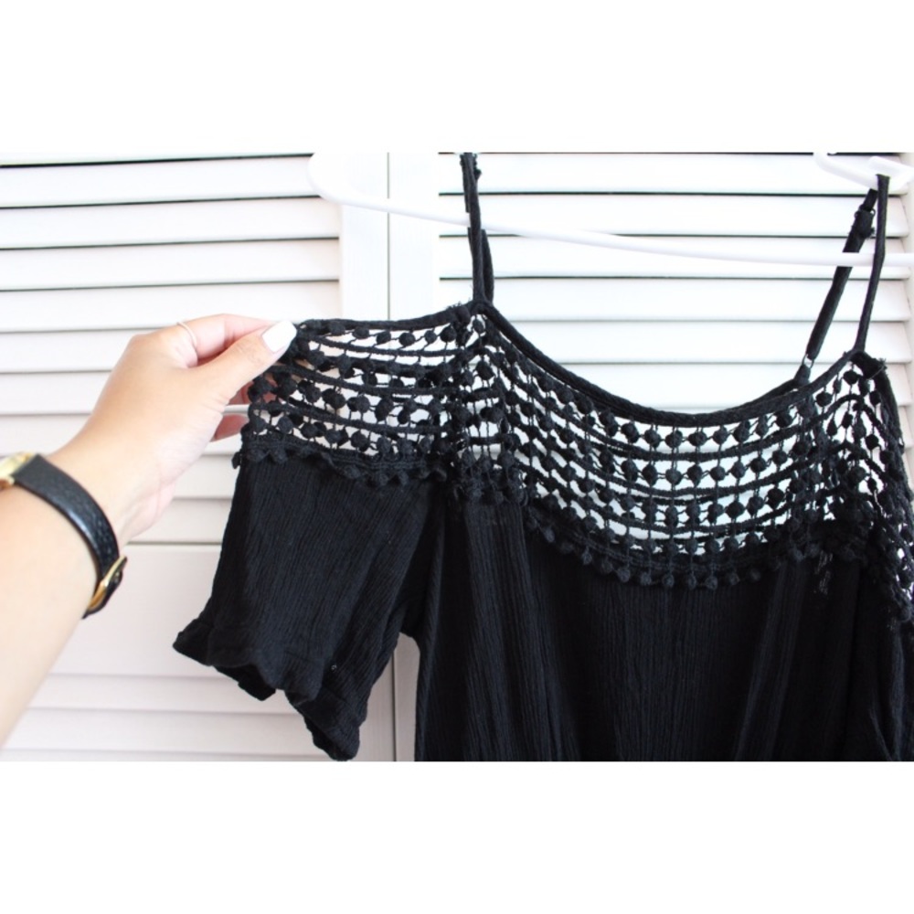 Black Cotton On Romper